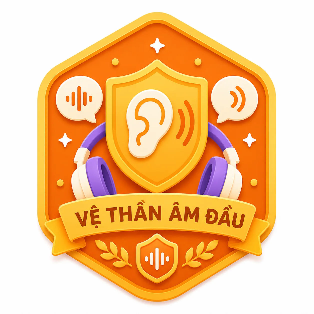 Huy hiệu Vệ Thần Âm Đầu