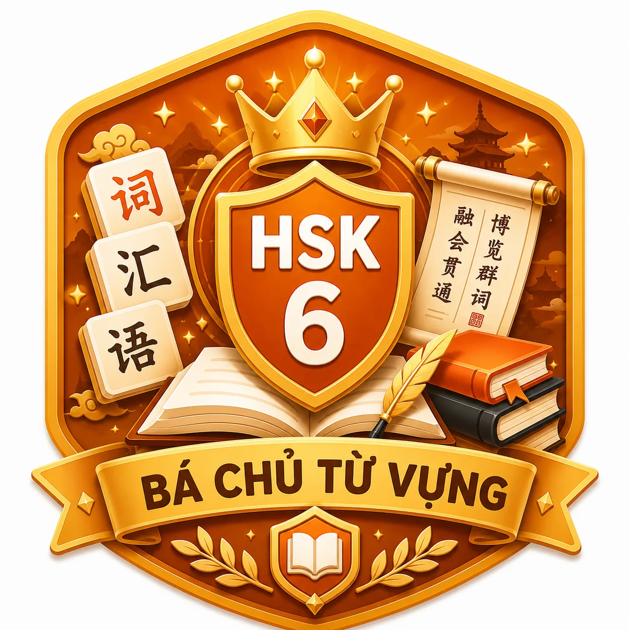 Huy hiệu Bá Chủ Từ Vựng