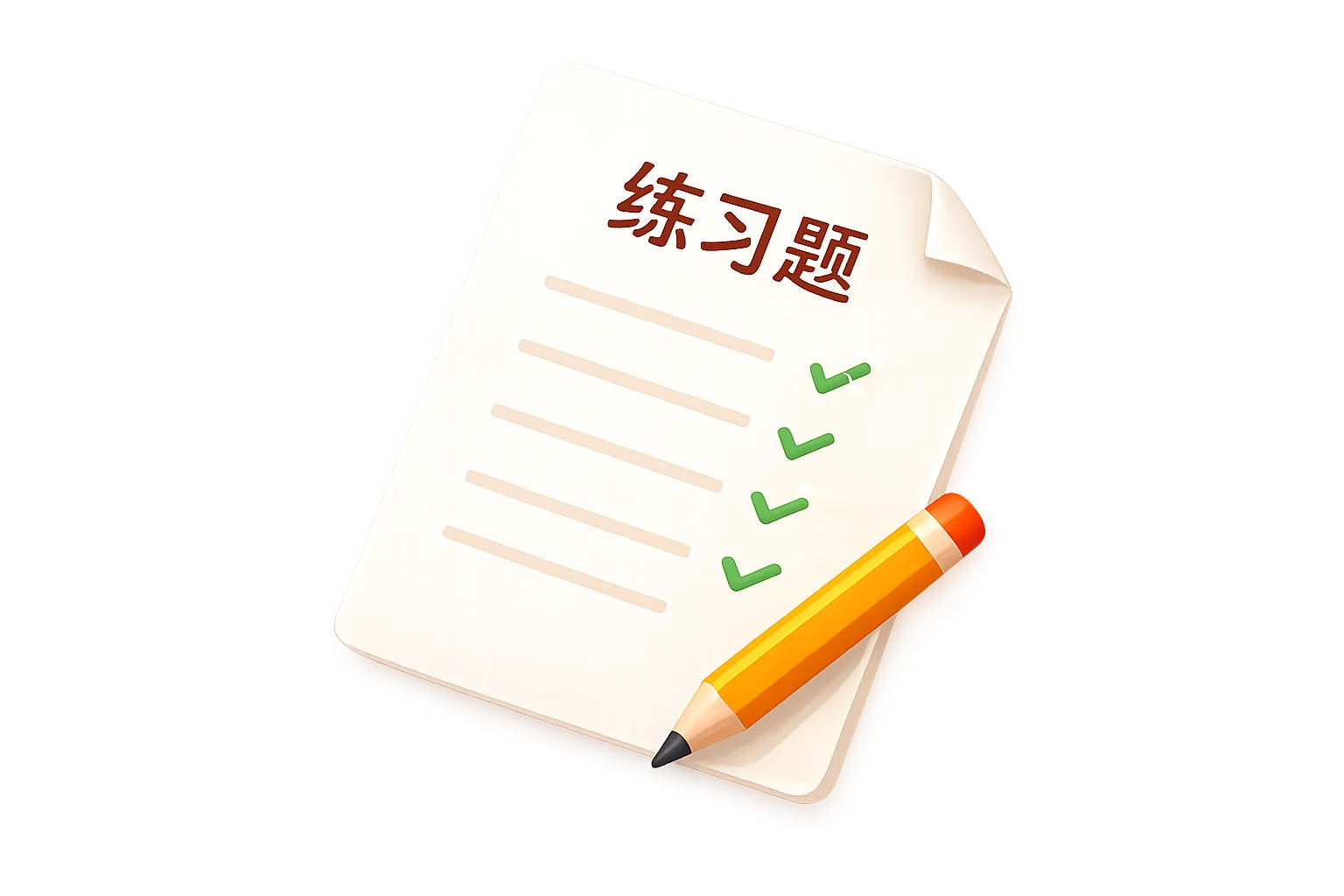 Phiếu bài tập luyện dịch đã hoàn thành